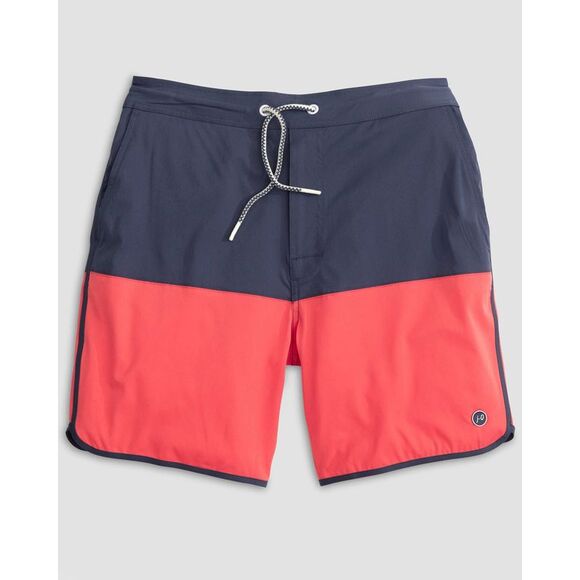 johnnie-O Other - johnnie-O Tully Half Elastic 7" Surf Shorts - Scalloped Hem, Size: XL